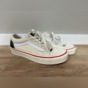 Vans Off-White Canvas Sneakers